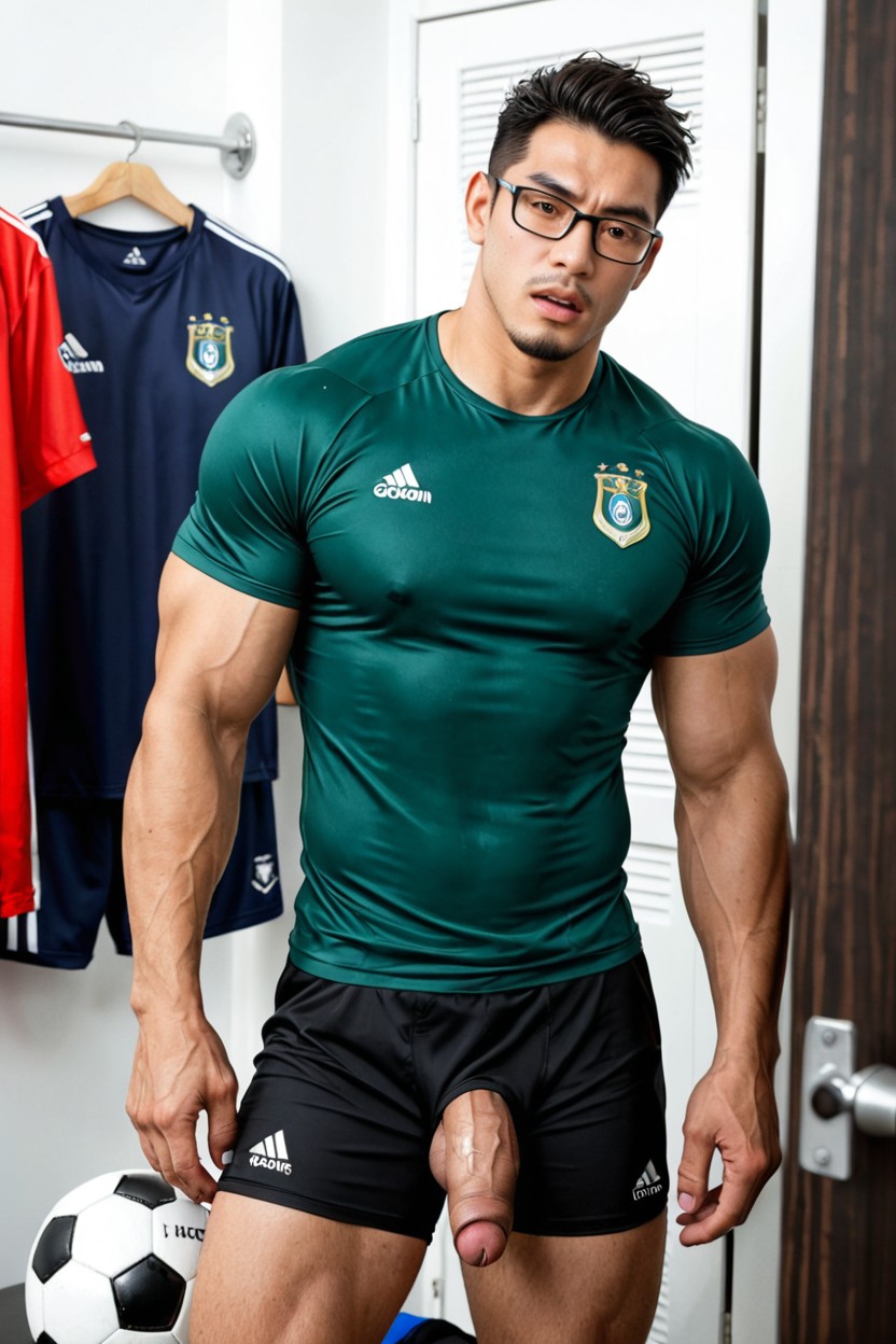 Do Not Pull Down The Pant, Giga Huge Chinese Muscle Man, Smooth-faced AI同性戀黃片