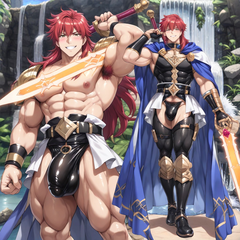 +, 全身, Himmel From Frieren Beyond Journey's End AI同性戀黃片