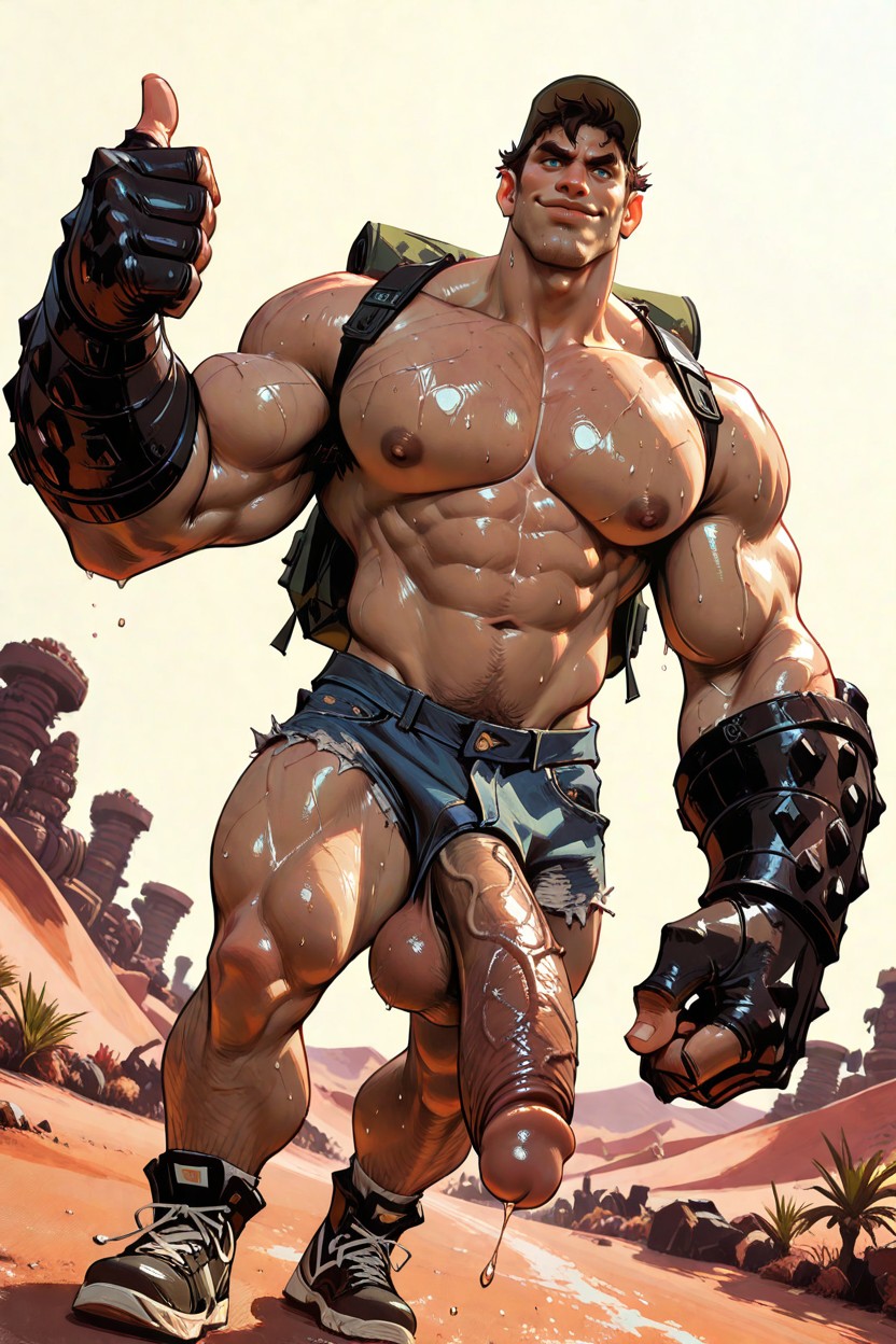 Pubics Hair, Bro, Heavy Balls ゲイAIポルノ