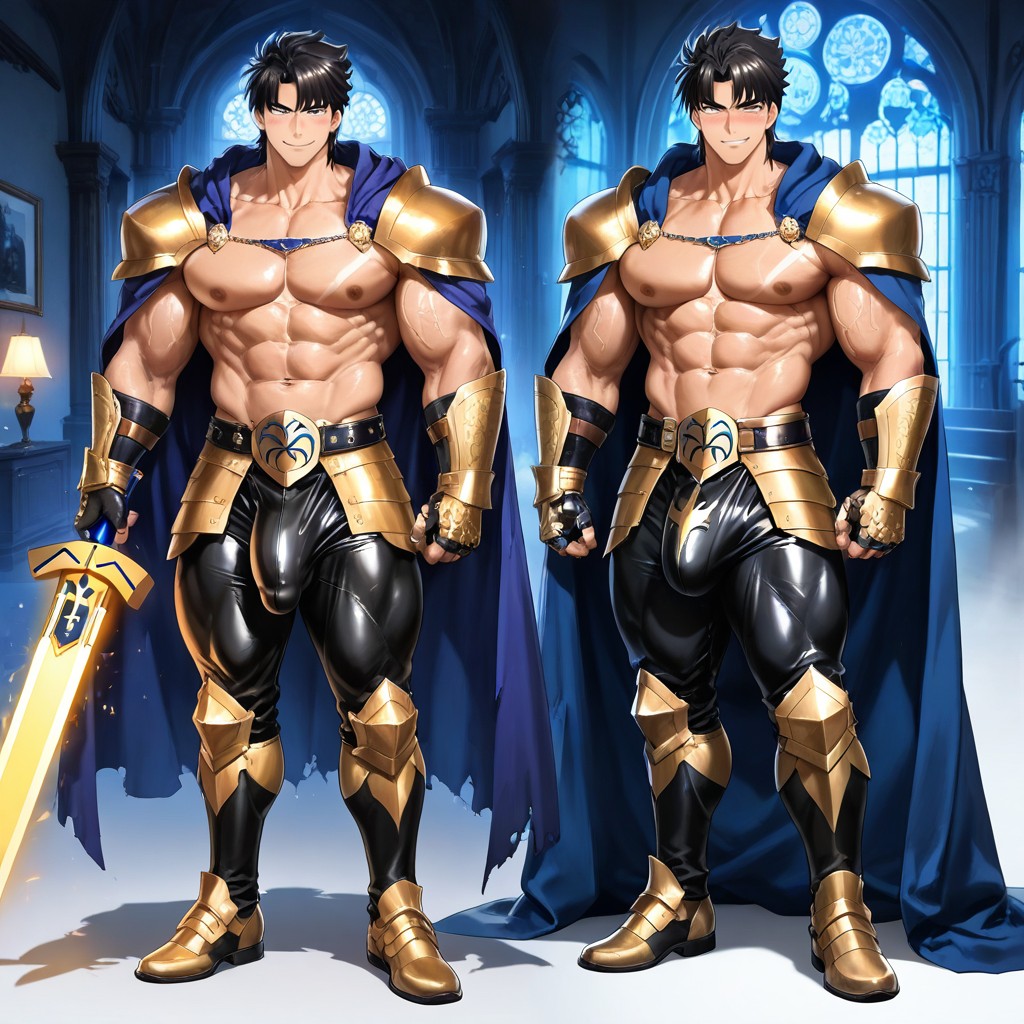 여러 관점, Dramatic Shadows, Pegasus Seiya Hero Theme 게이 AI 포르노