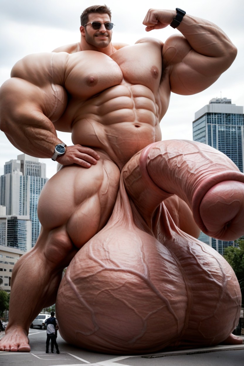 Destruction, Horsecock, Huge Veins On Penis Porno IA Gay