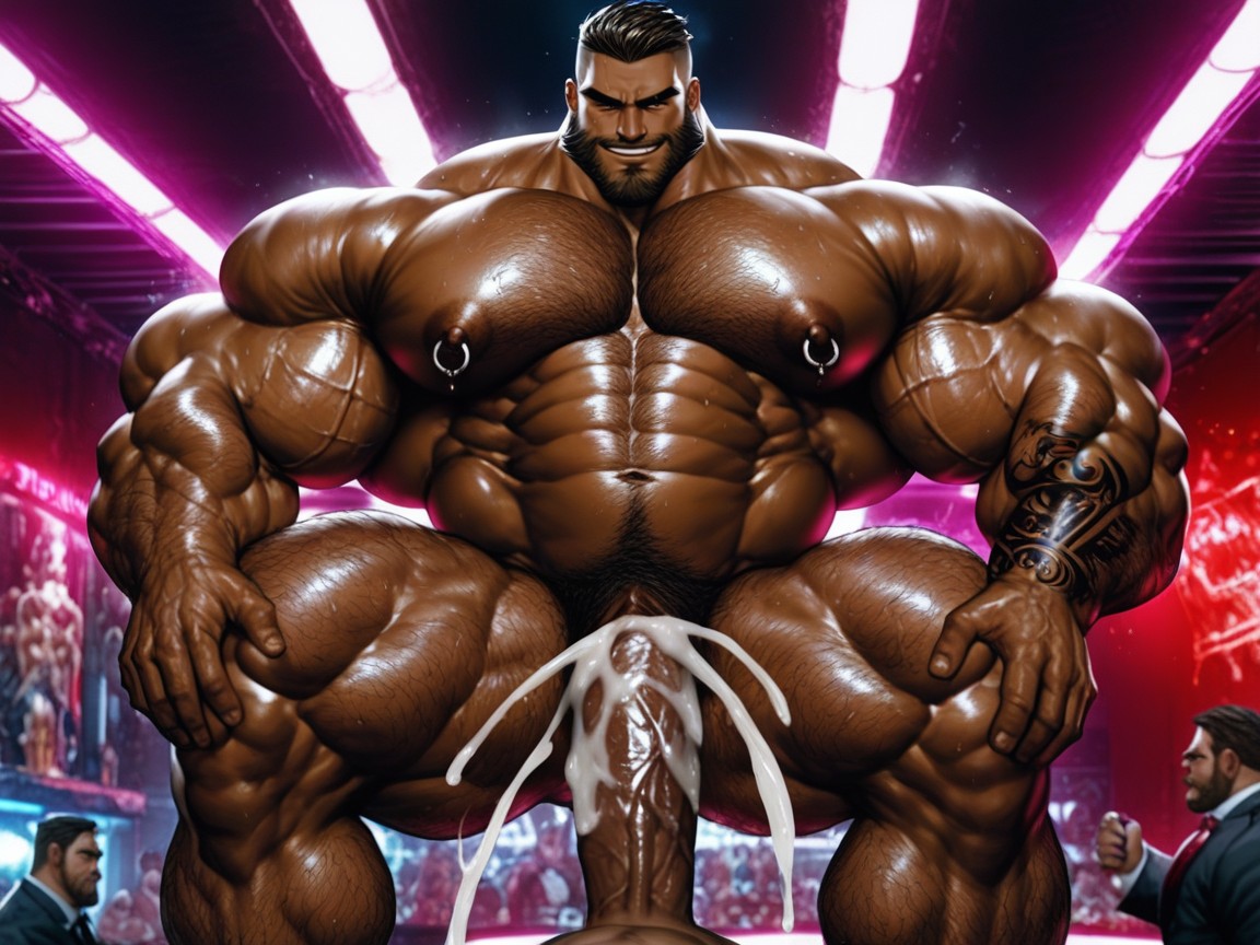 Wet Pussy, Square Huge Pectoral, Pelo Rosa Porno gay IA