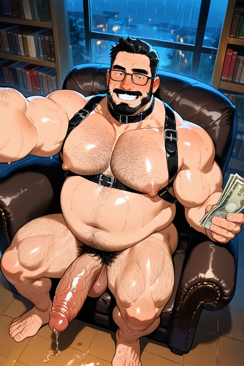 Face, Hair, Moustache AI Gay Porn