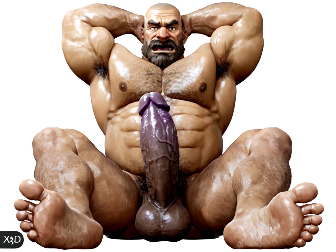 Chest Hair, Orgasm, Handsome Features AI Gay Porn