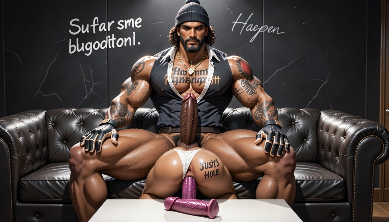 Authoritative Build Powerful, With Dildo In Ass, God Of War As Soccer Player Position/archetype Goalkeeper Commanding Porno gay IA