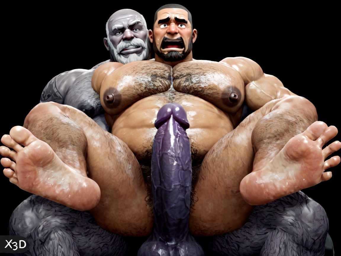 Pelo En Pecho, Isolated, Orgásmica Porno gay IA