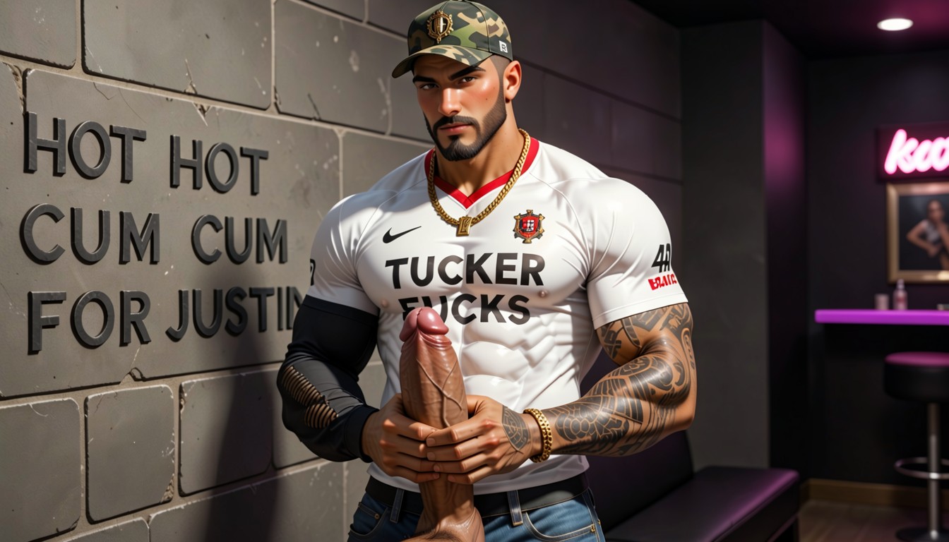 Superhero, Blue Jeans, Gold Chains AI Gay Porn