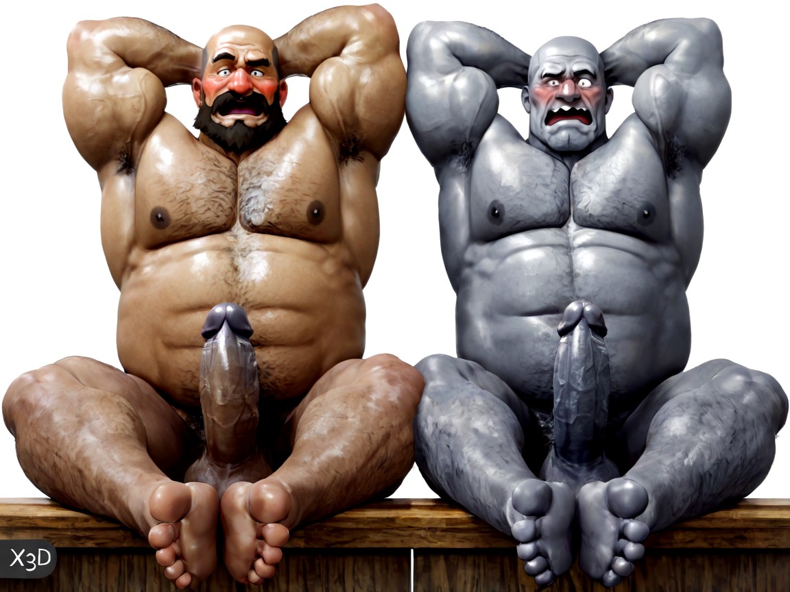 Men Only, Muscular Males, Male Only AI Gay Porn