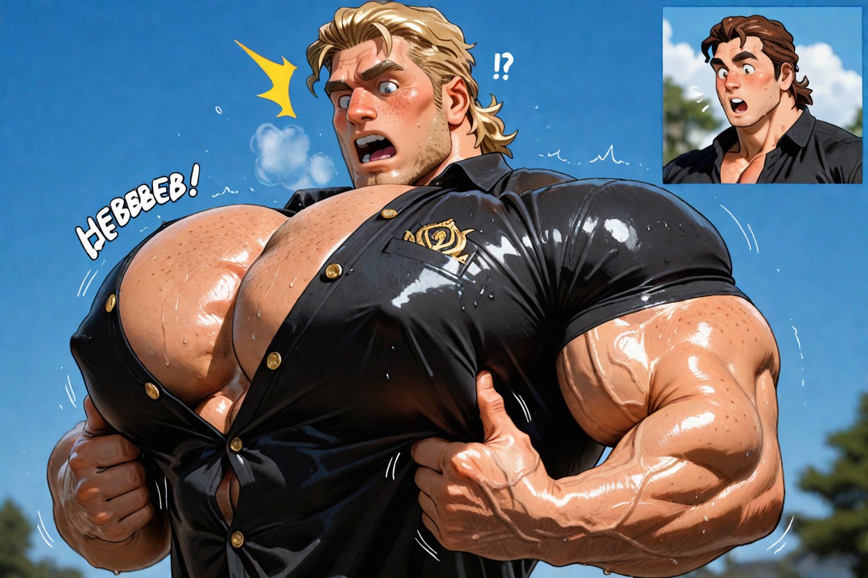 Surprised, Oh, Hands Opening Shirt Porno gay IA