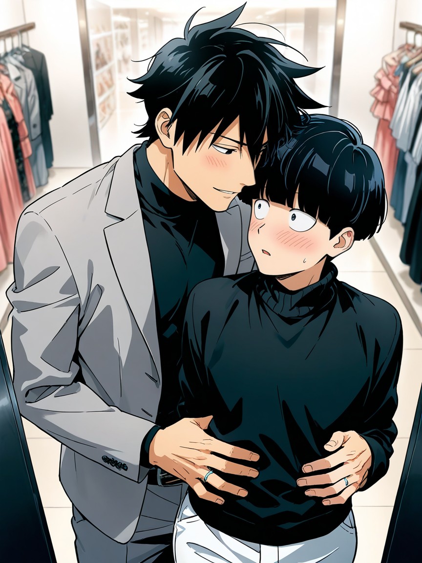Mobpsycho, Indoor, Kageyama Shigeo Is Male AI Gay Porn