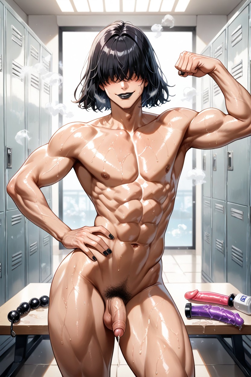 Steam, Topless, Yaoi AI Gay Porn