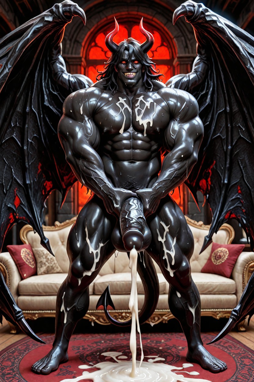 Corrida, Bukkake, Black Big Cock Porno gay IA