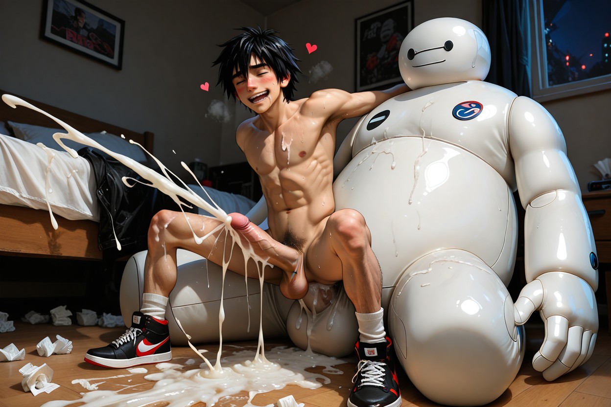 Gay Sex, Drooling Cum, Hypercum AI Gay Porn