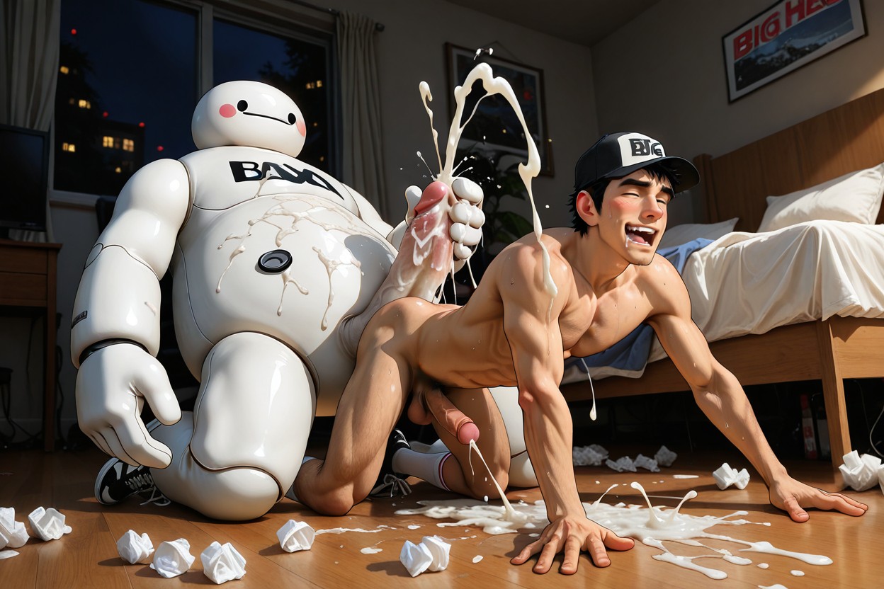 No Pubic Hair, Yaoi, Hard Cock AI Gay Porn