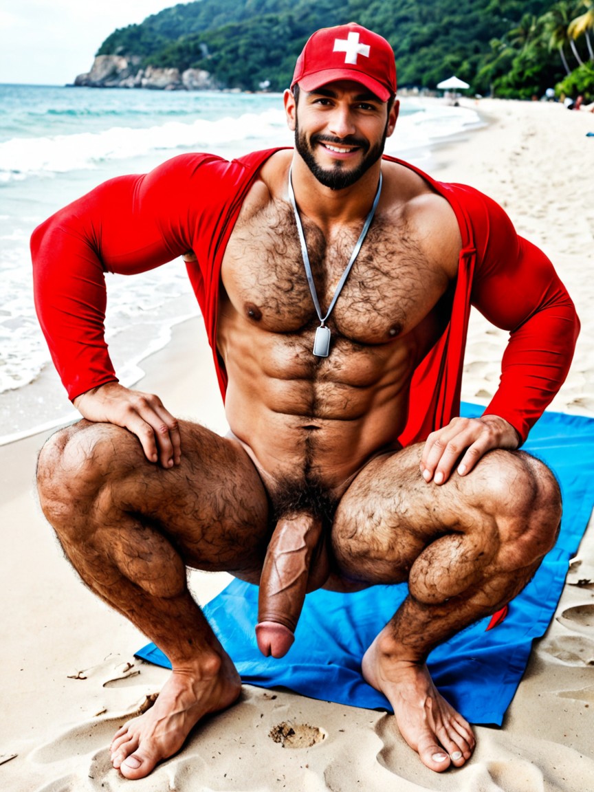 Hyperrealistic Digital Portrait, +, Arab Middle Eastern Man AI Gay Porn