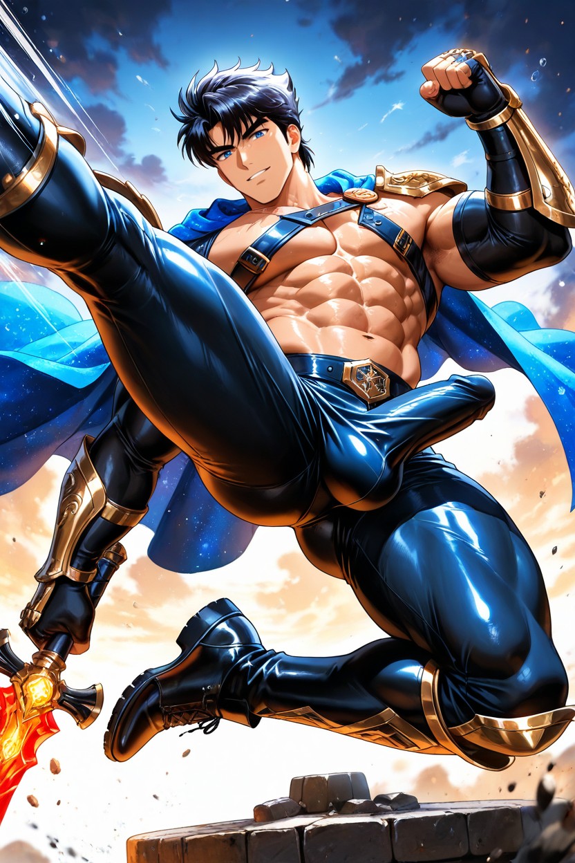 Clean Shaven, Strong Arms, + AI同性戀黃片