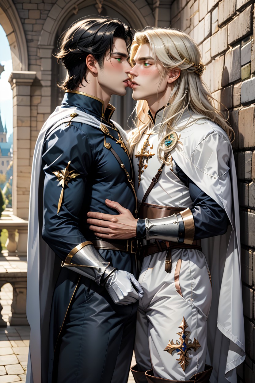 Top Man, Kingdom Apartment, Royal Attire AI Gay Porn
