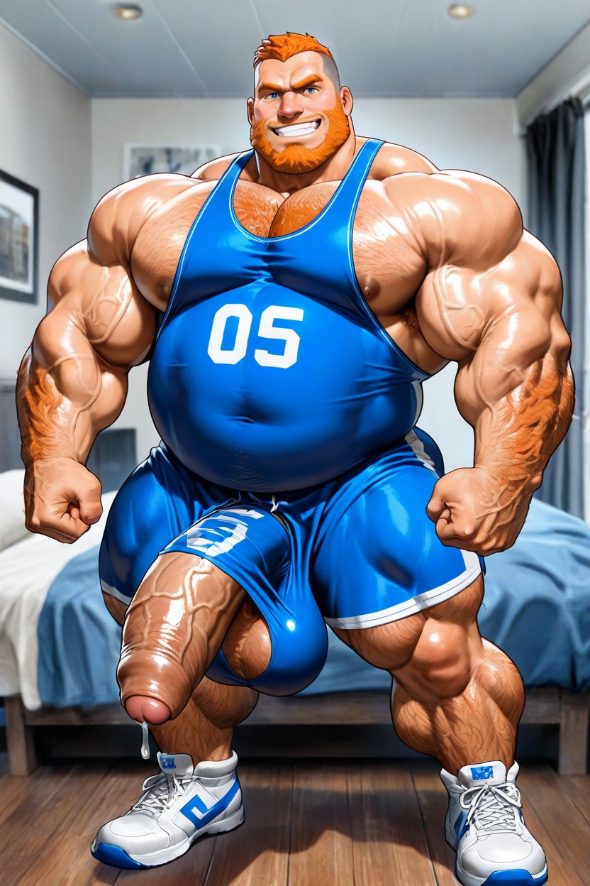 Gigantic, Smug Expression, 18+ AI Gay Porn