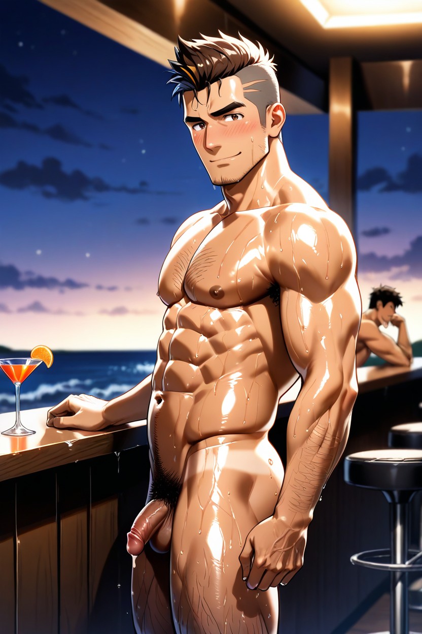 Belly Hair, Person, Naked AI Gay Porn