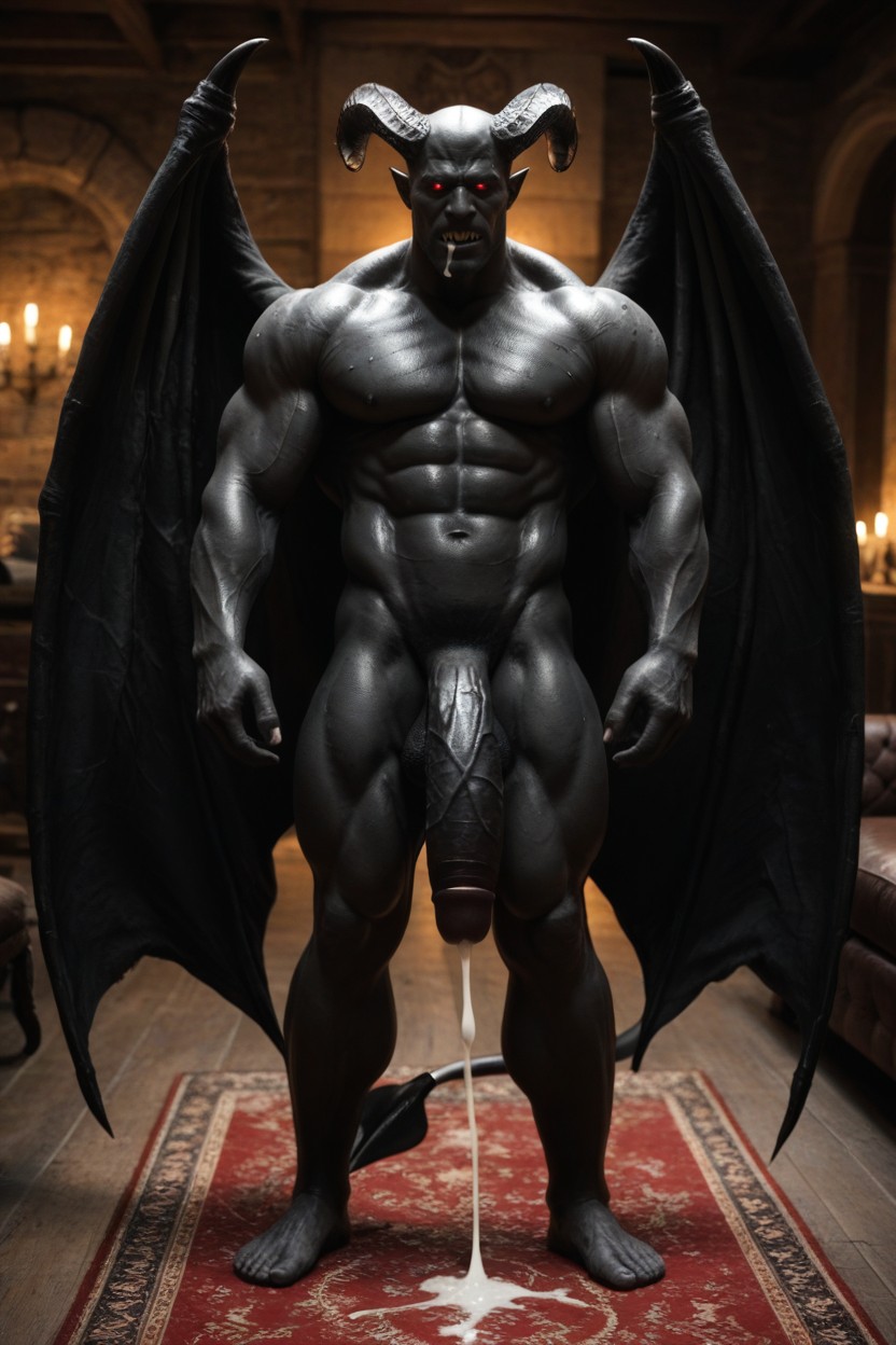 Standing, Uhd, Sweaty AI Gay Porn