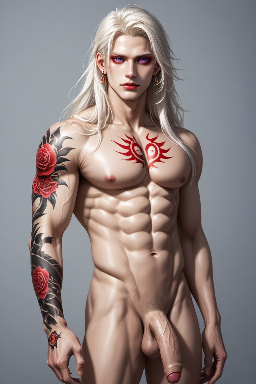 Chocker, Long Length Hair, Seductive Look Porno gay IA