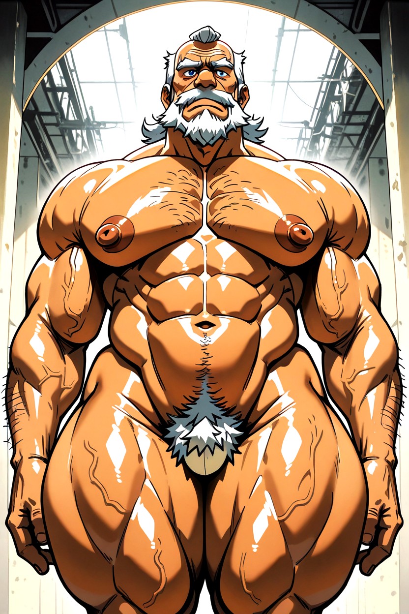 Public Hair, Ass Bigger Than Body, Massive Ass AI Gay Porn