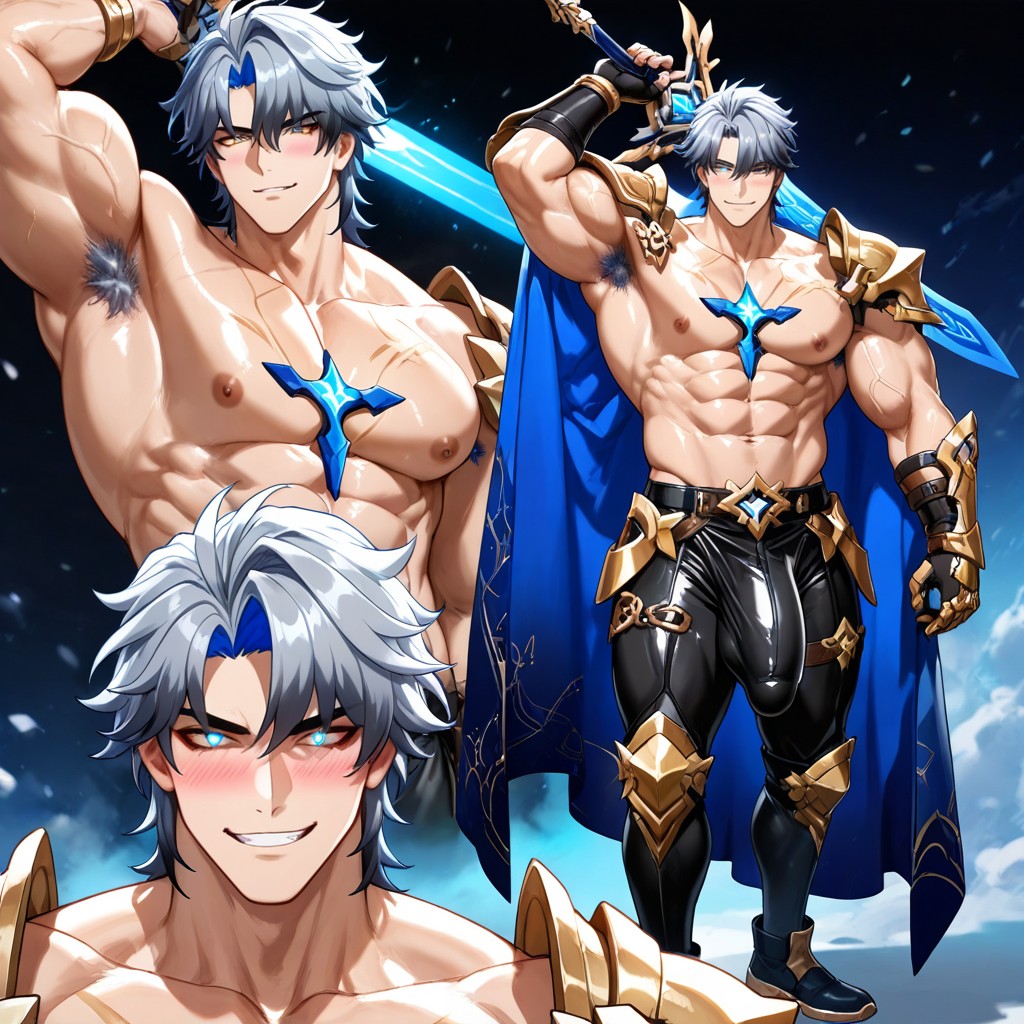 Simple Views, Ultra-detailed, Fit AI Gay Porn