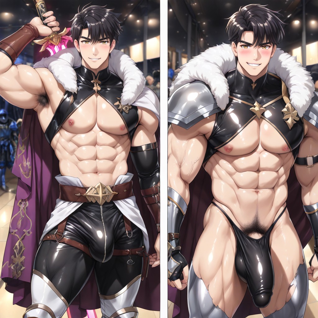 Medium Ass, Korean, Thick Thighs AI Gay Porn