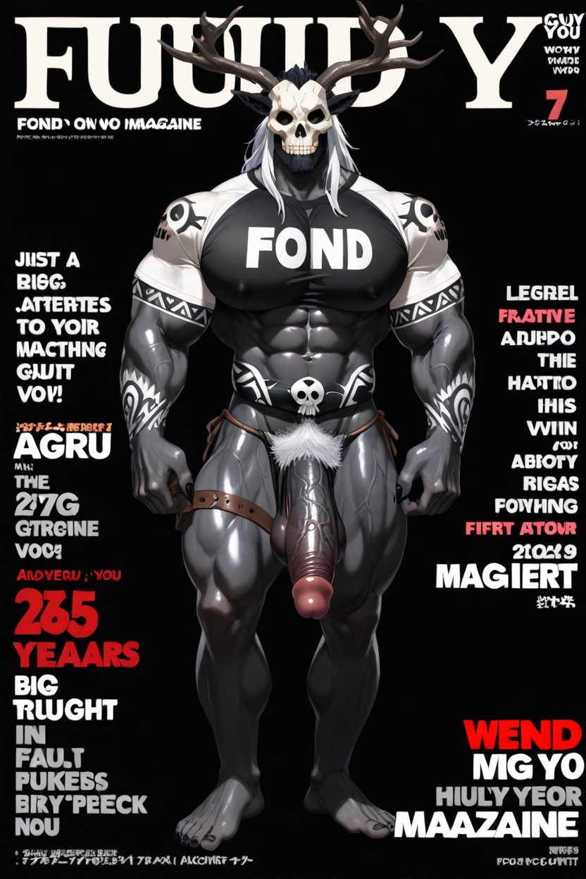Thigh Harness, Man, Handsome AI Gay Porn