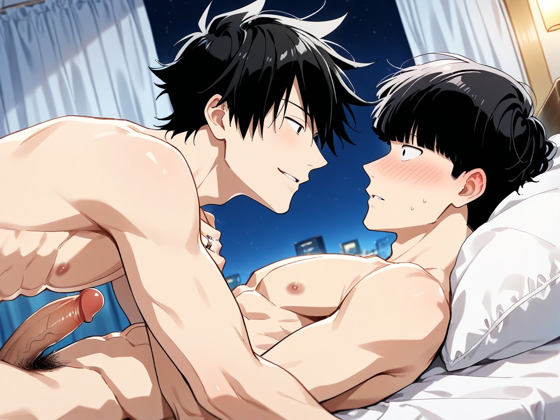 Mobpsycho, Hug, Looking Partner AI Gay Porn