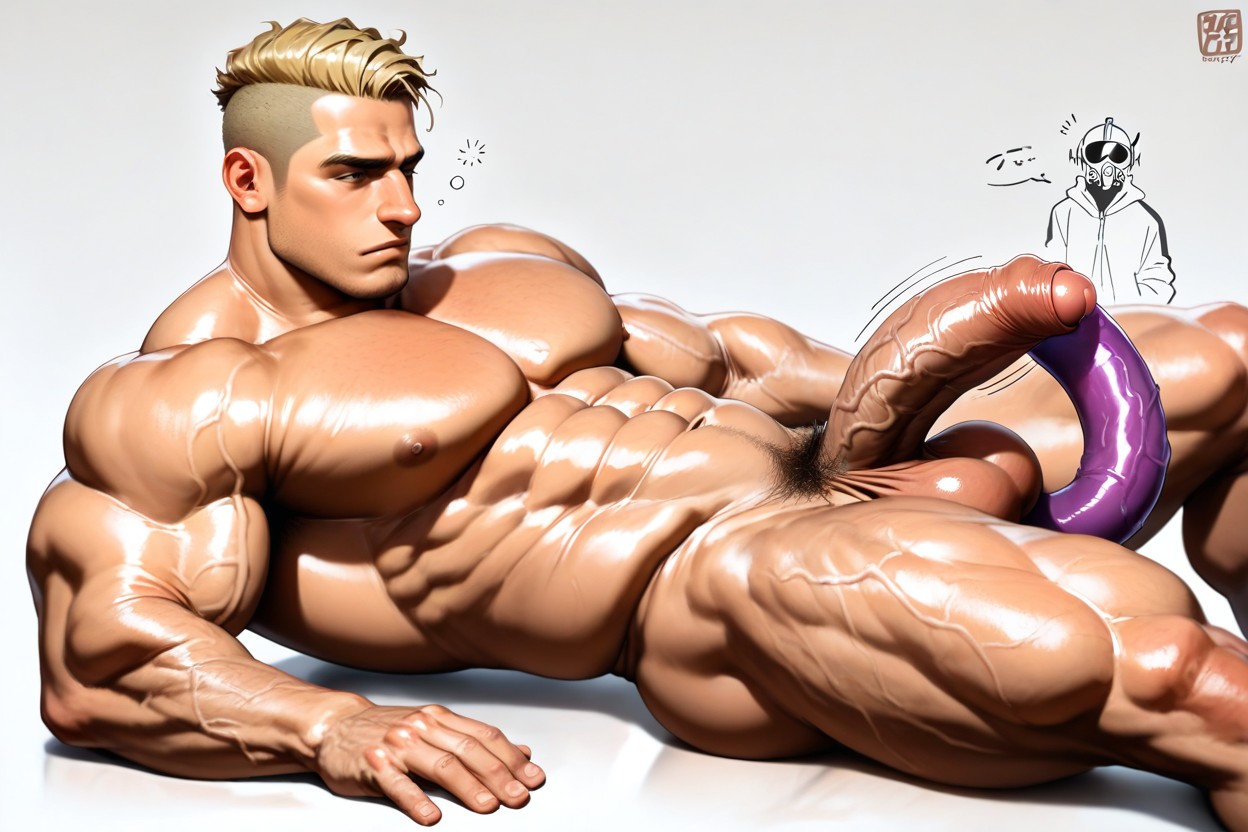 Strong Lines, Bara, Pregnancy AI Gay Porn