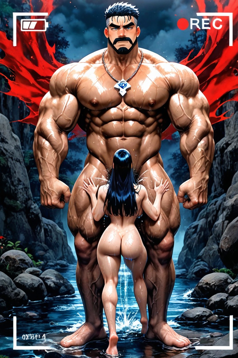 Art Yaoi, Handsome Mature Face, Wamudraw AI Gay Porn