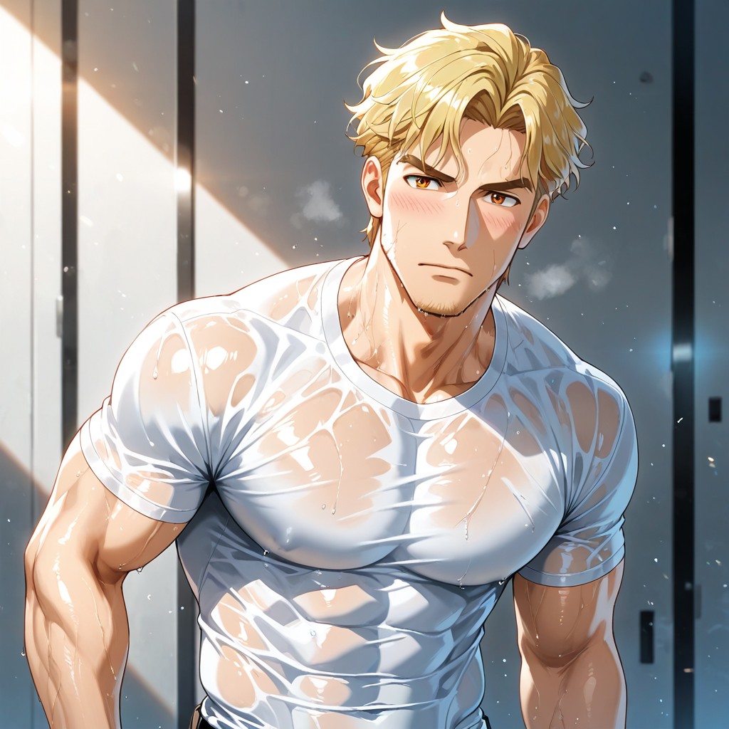 18+, Sharp Clean Lines, Defined Waist AI Gay Porn