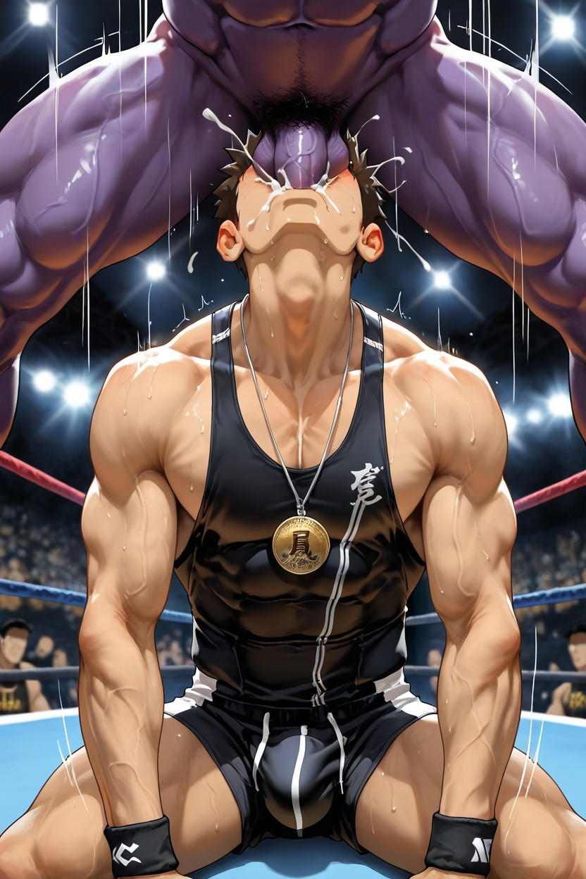 Squeezable, Gay Sex, Rough Gay Sex Men Only AI Gay Porn