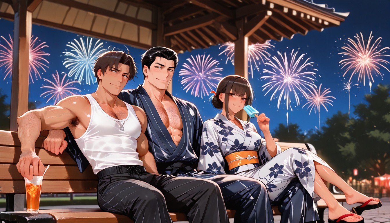 Blushing, Not All Hairstyles, People AI Gay Porn