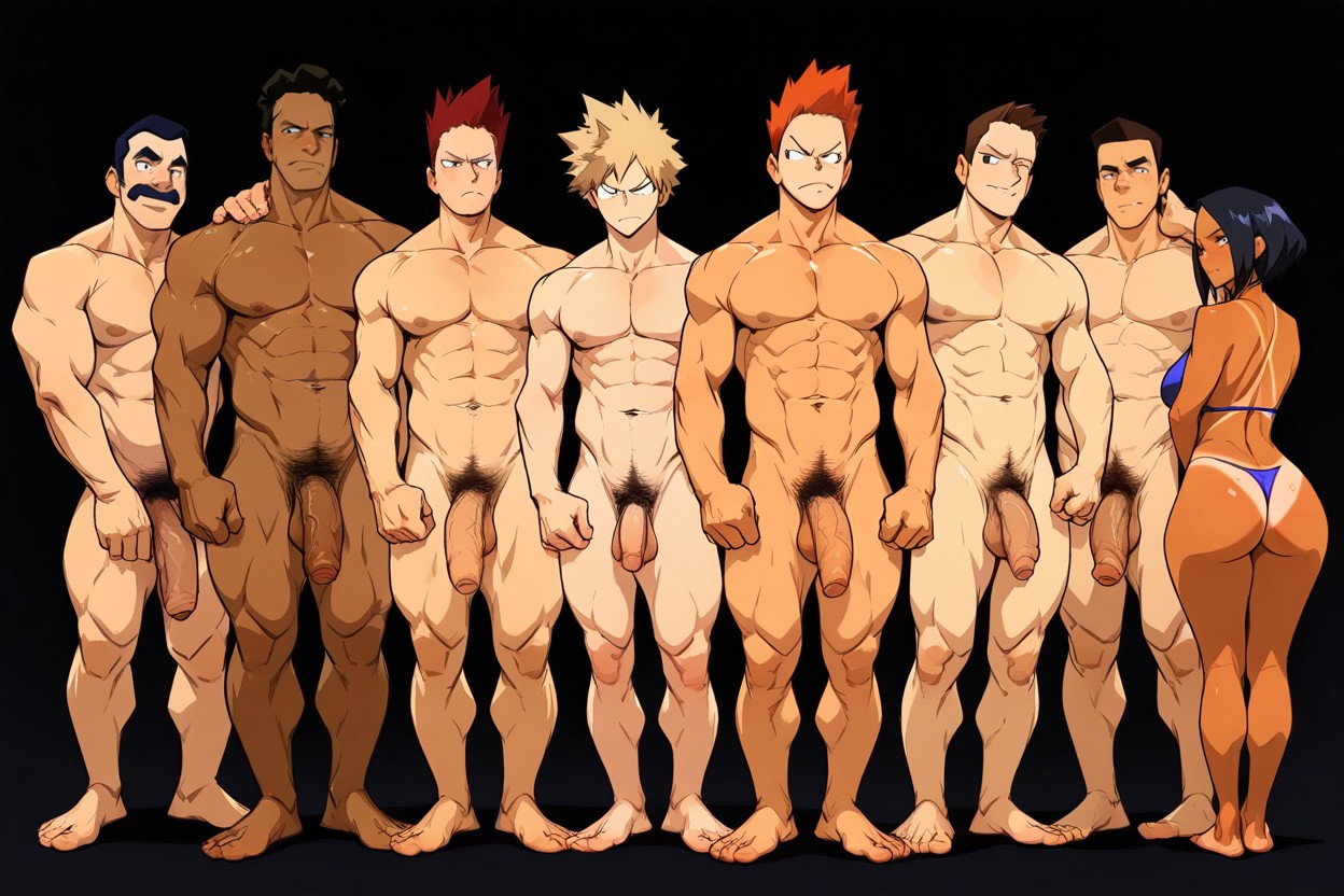 Tan Lines Man, Man Cumshot, Rear View AI Gay Porn
