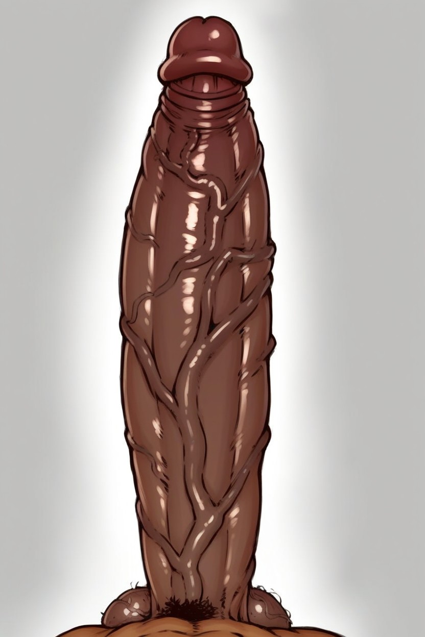 Extremely Ultra Long Cock, Irreal Long Wiener, Punto De Vista Porno gay IA