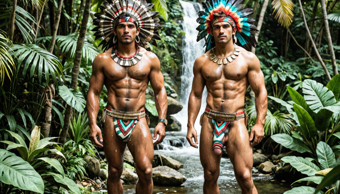 Full Body, Latino, Men Only AI Gay Porn