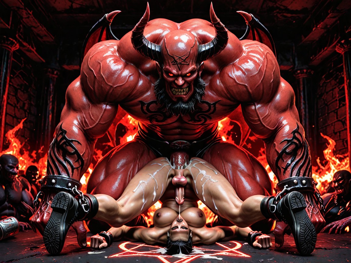 Can't Move, Scary Sex Demon, Demons Bigger Than Human Porno gay IA