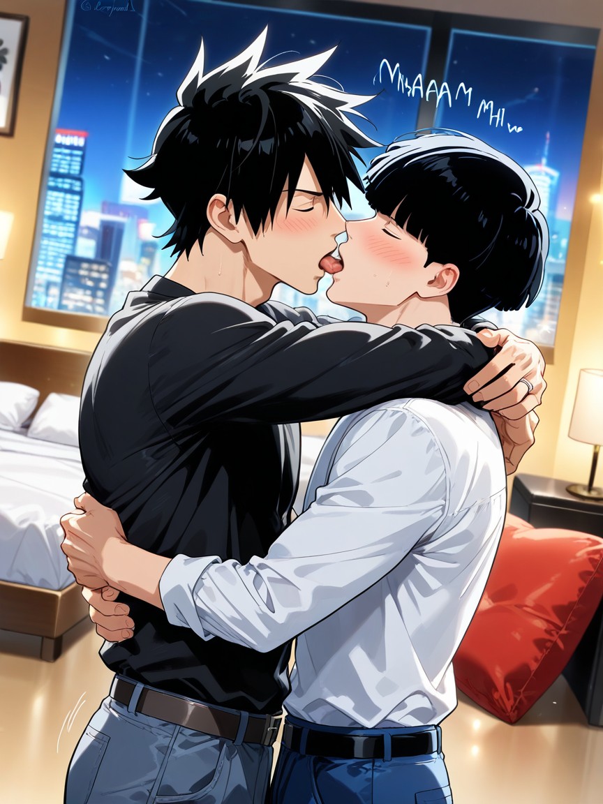 Japanese, Medium Ass, Kageyama Ritsu Is Male AI Gay Porn