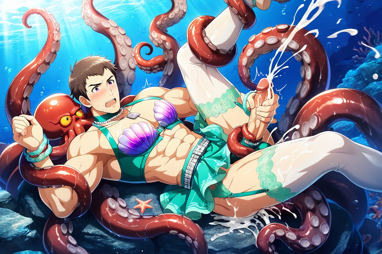 Kind Eyes, Excessive Messy Cum, 25+ ゲイAIポルノ