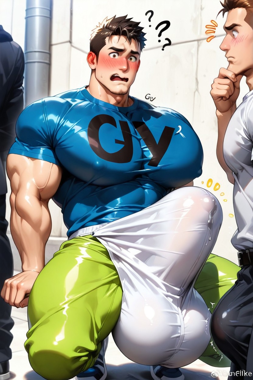 Shirt Tight Over Pecs Porno IA Gay