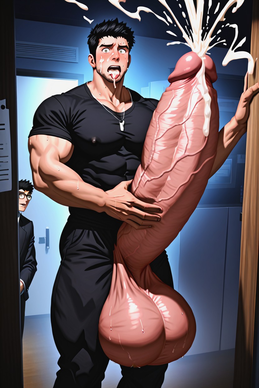 Club De Strip-tease, Detailed, Hq Porno IA Gay