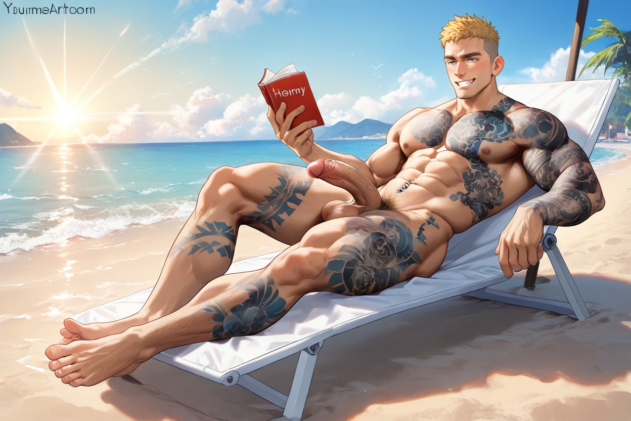 Only Men, Enjoying Day, Hdr Porno IA Gay