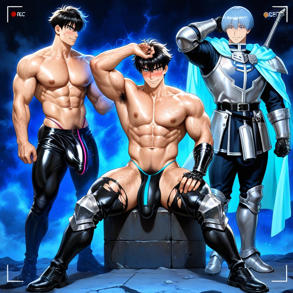 +, Detailed Abdominal Vascularity, Wide Shoulders Porno IA Gay