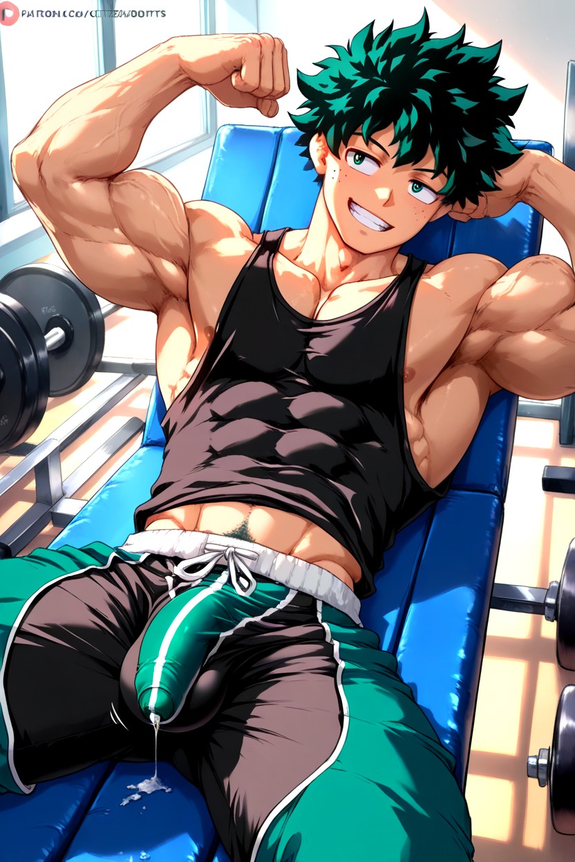 Gym Room, Big Balls, Grin AI同性恋黄片