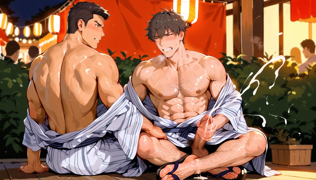 Guy Anal Sex Only, Blushing, Middle-aged Man Porno IA Gay