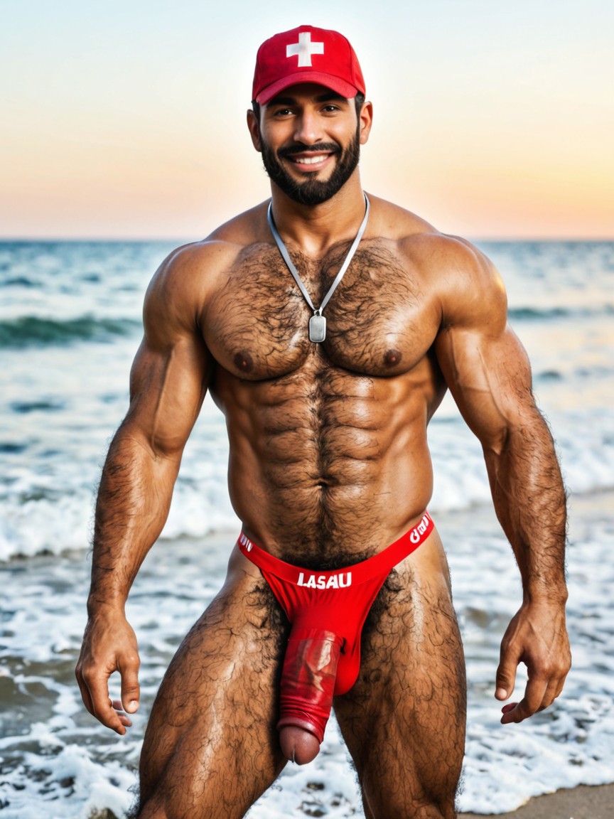 Beach, Professional Photo, Broad Shoulders Porno IA Gay