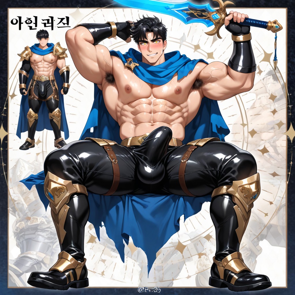 Múltiples Vistas, Coreano, Show Male Only Porno gay IA