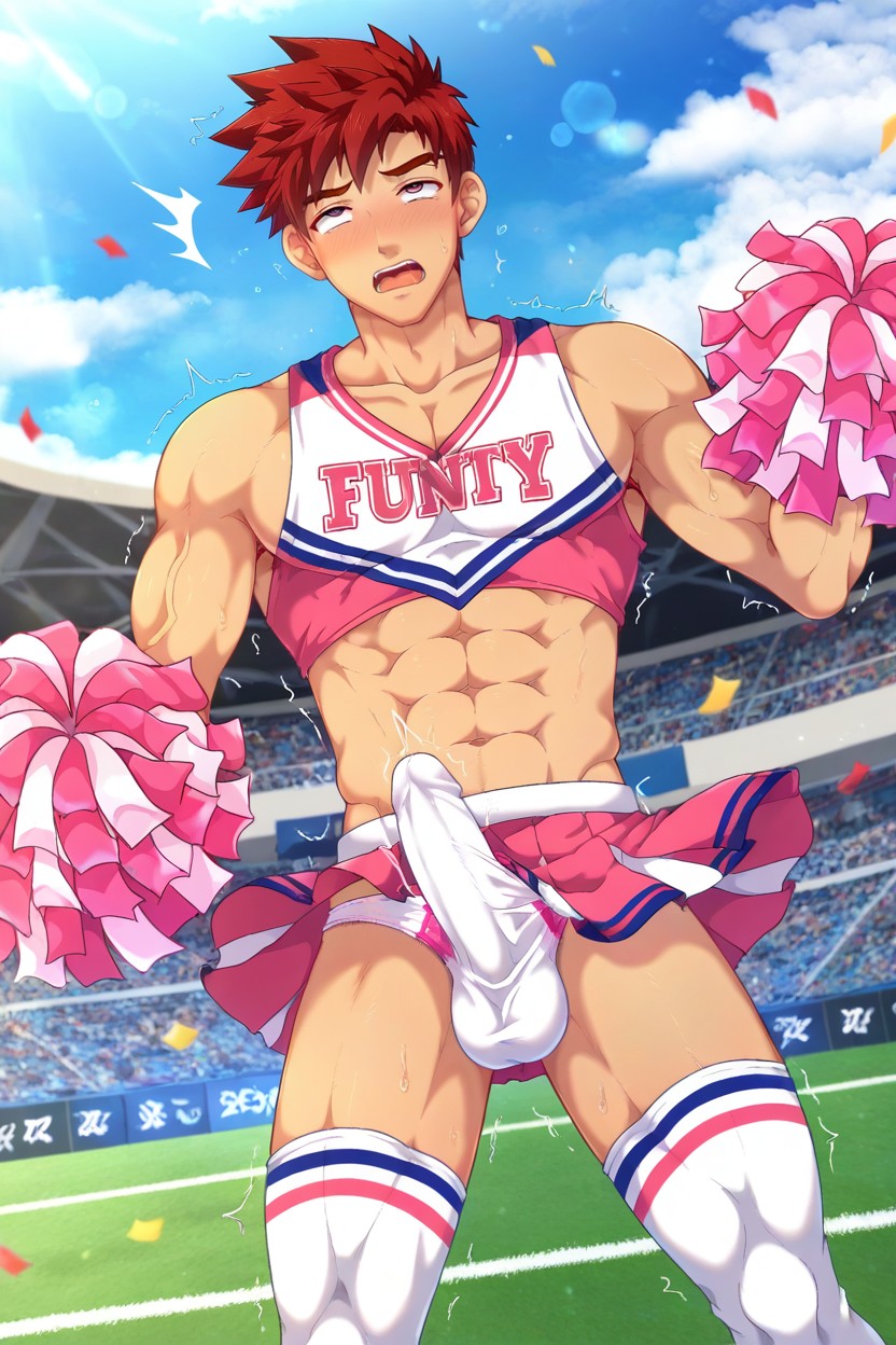 Soccer Field, Blushing, 20+ AI同性恋黄片